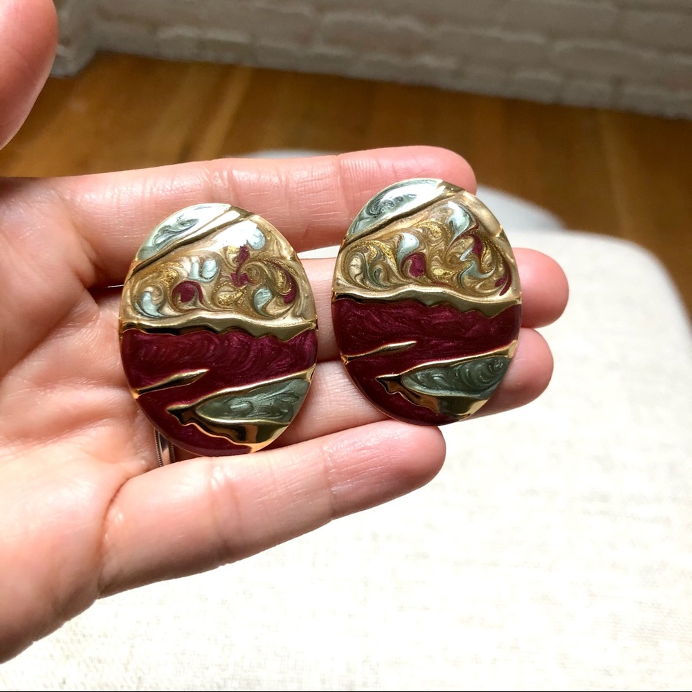 Vintage 1980s earrings